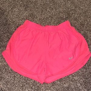 Hot pink Nike Tempo Dri-Fit shorts size small
